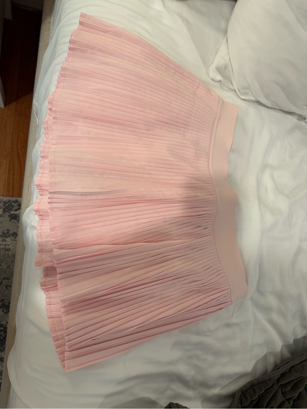 lululemon athletica Pleated Pink Skater Skirt